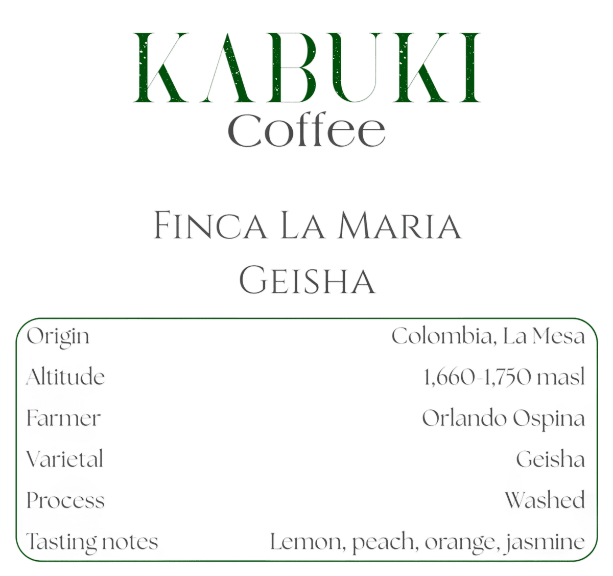 Finca La Maria