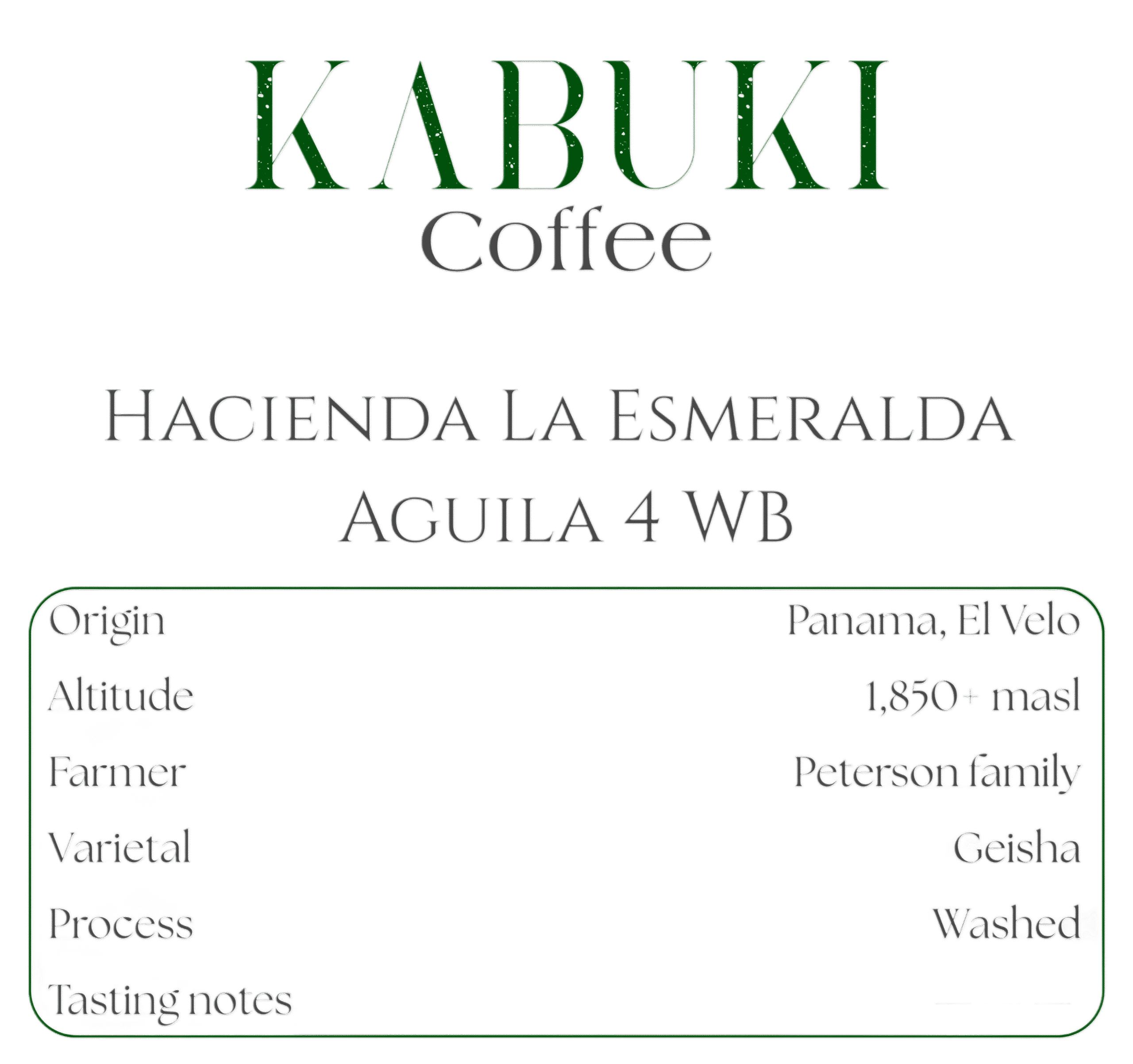 Hacienda La Esmeralda Aguila 4 WB