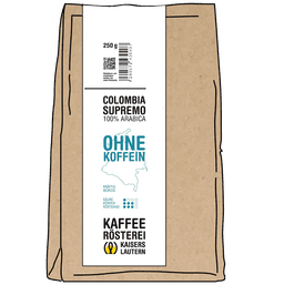 Kolumbien entkoffeiniert - Kaffee - Colombia Supremo Decaff - thumbnail 1