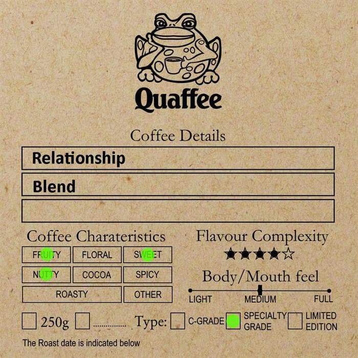 Relationship Specialty Coffee Blend