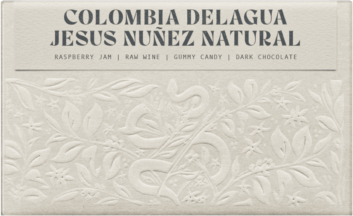 Colombia Delagua Jesus Nuñez Natural