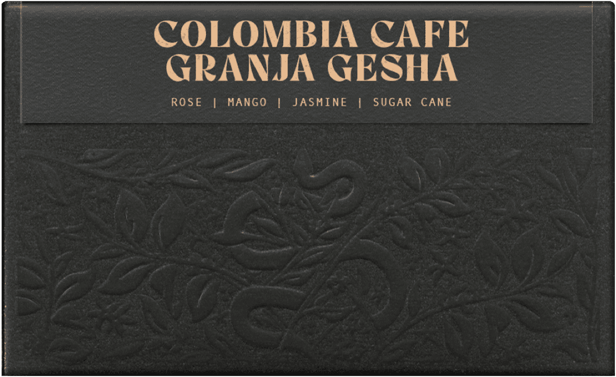 Colombia Cafe Granja Gesha