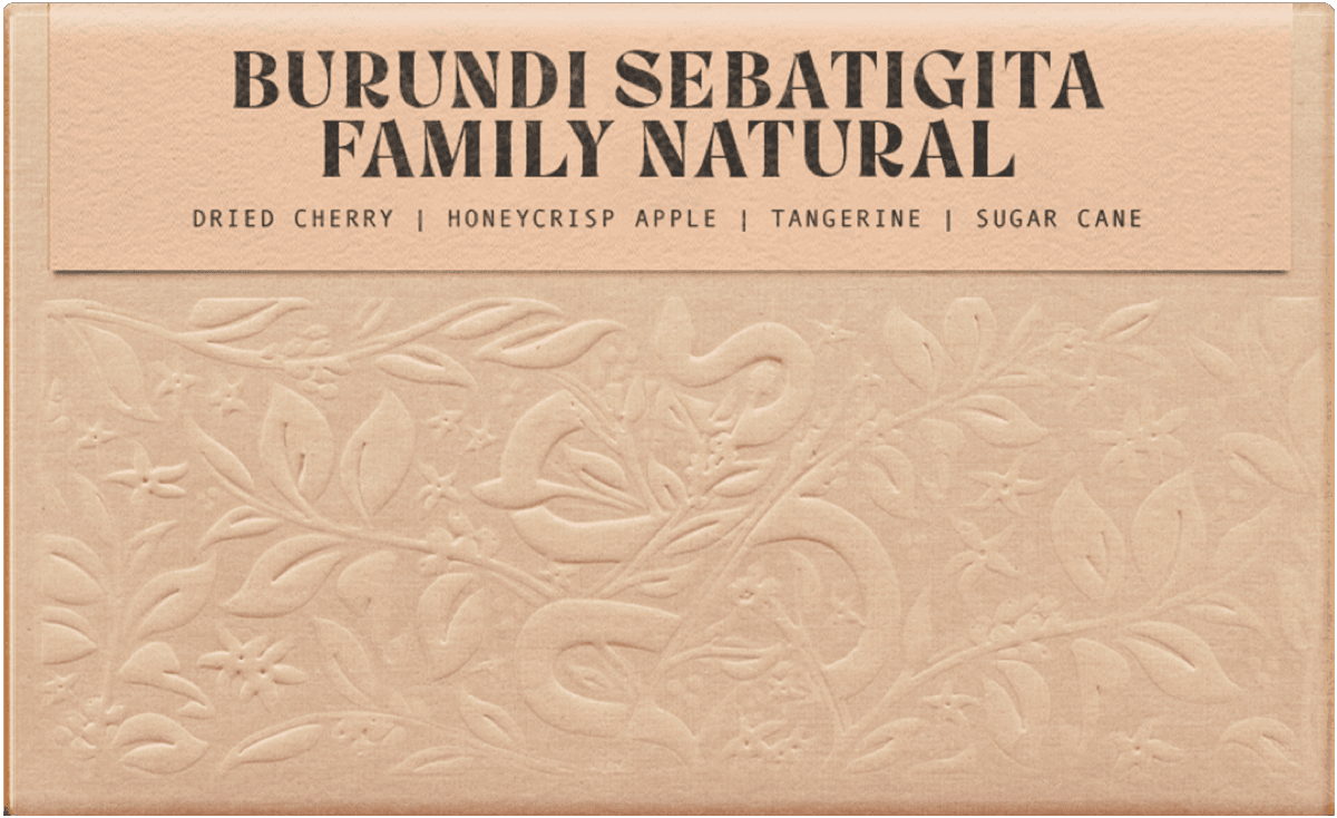 Burundi Sebatigita Family Natural
