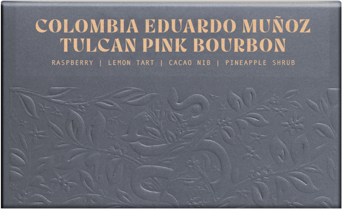 Colombia Eduardo Muñoz Tulcan Pink Bourbon