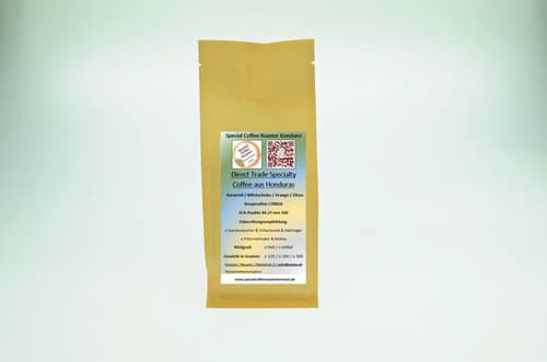 Direct trade Kaffee aus Honduras - Ganze Bohnen - 250 Gramm - Mittlere Röstung